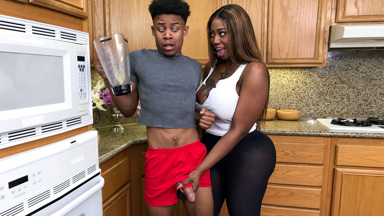 Getting Him In Fucking Shape Video With Lil D, Victoria Cakes - Brazzers