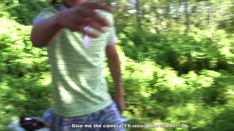students 18+ have sex on outdoor picnic party