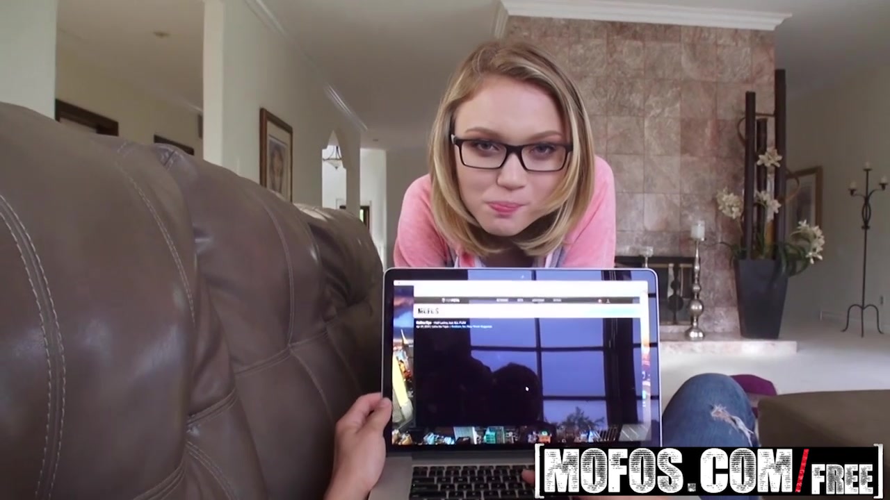 Mofos - Busted Babysitters - Kota Sky and Ava Addams - Busty MILF Teaches Tight teen 18+