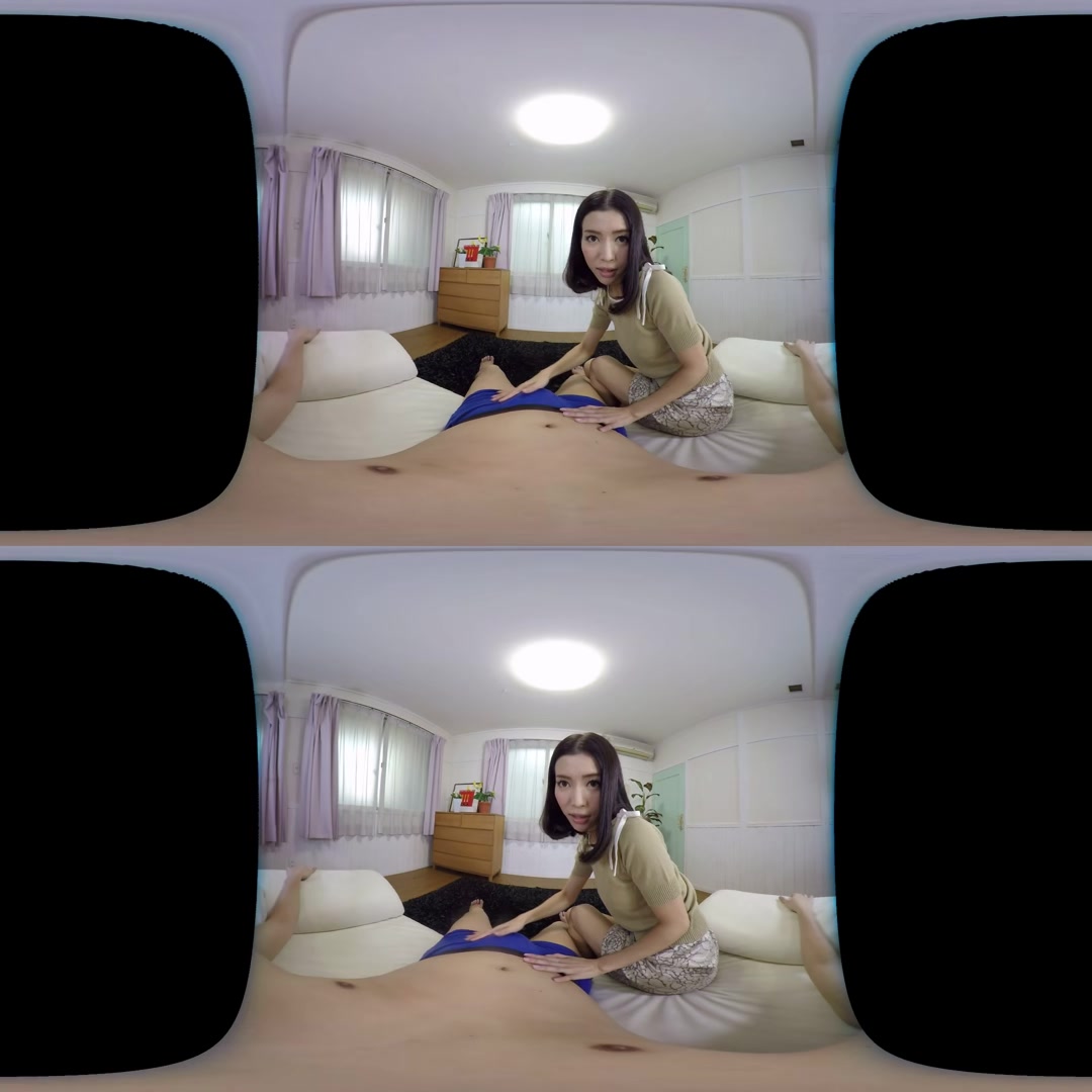 Yuria Ashina - Gazing at the Virtual Blowjob - WOW!