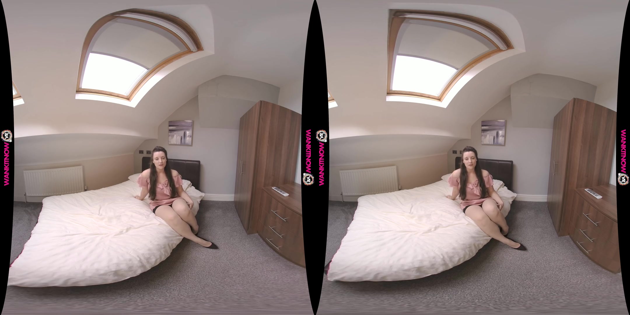Surprise Visit - Big Tits British Brunette - SexLikeReal