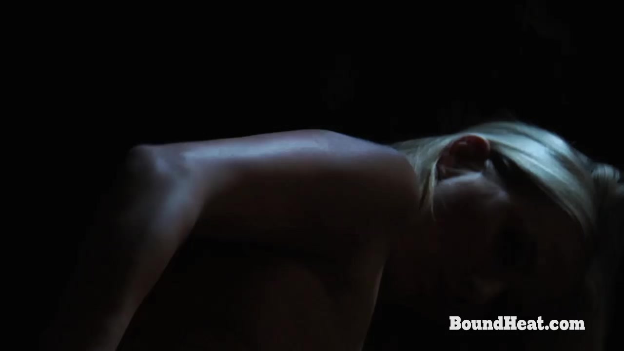 Disappeared On Arrival 2: Locked Blonde Slave In Thongs Masturbates