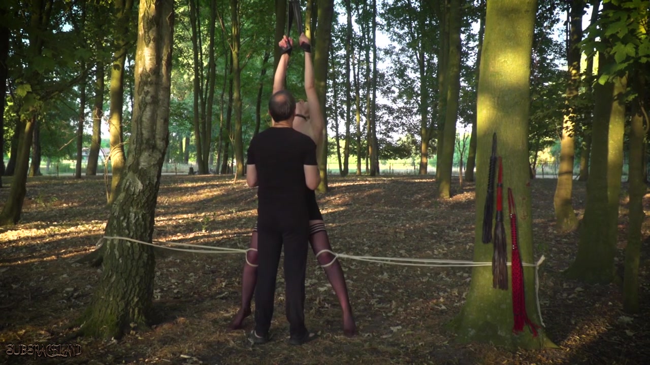 Slave girl screaming of pain and moaning of pleasure