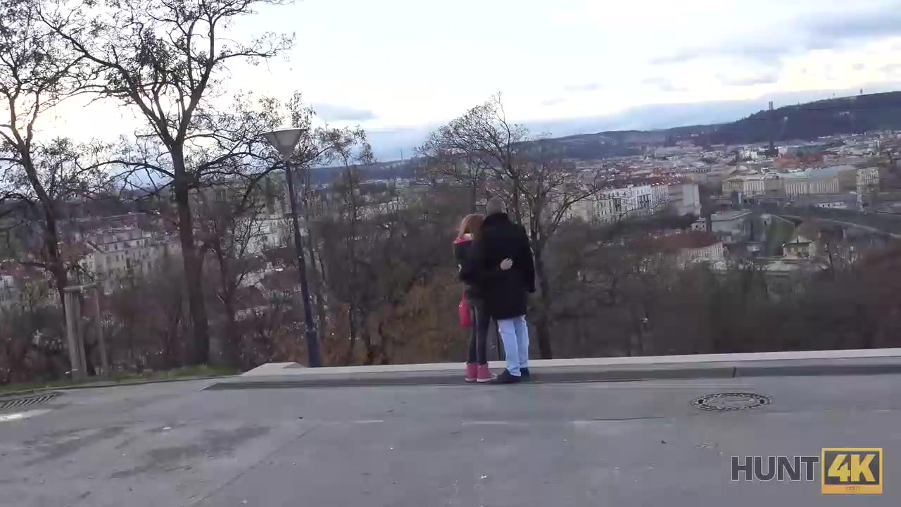 HUNT4K. Cuckold can’t stop his girlfriend selling her very hot body