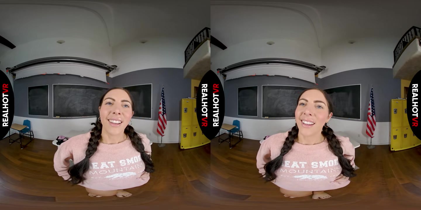 Masturbate To My Perfect Schoolgirl Tits As I Try On Short Skirts & Cheerleader Outfits - RealHotVR
