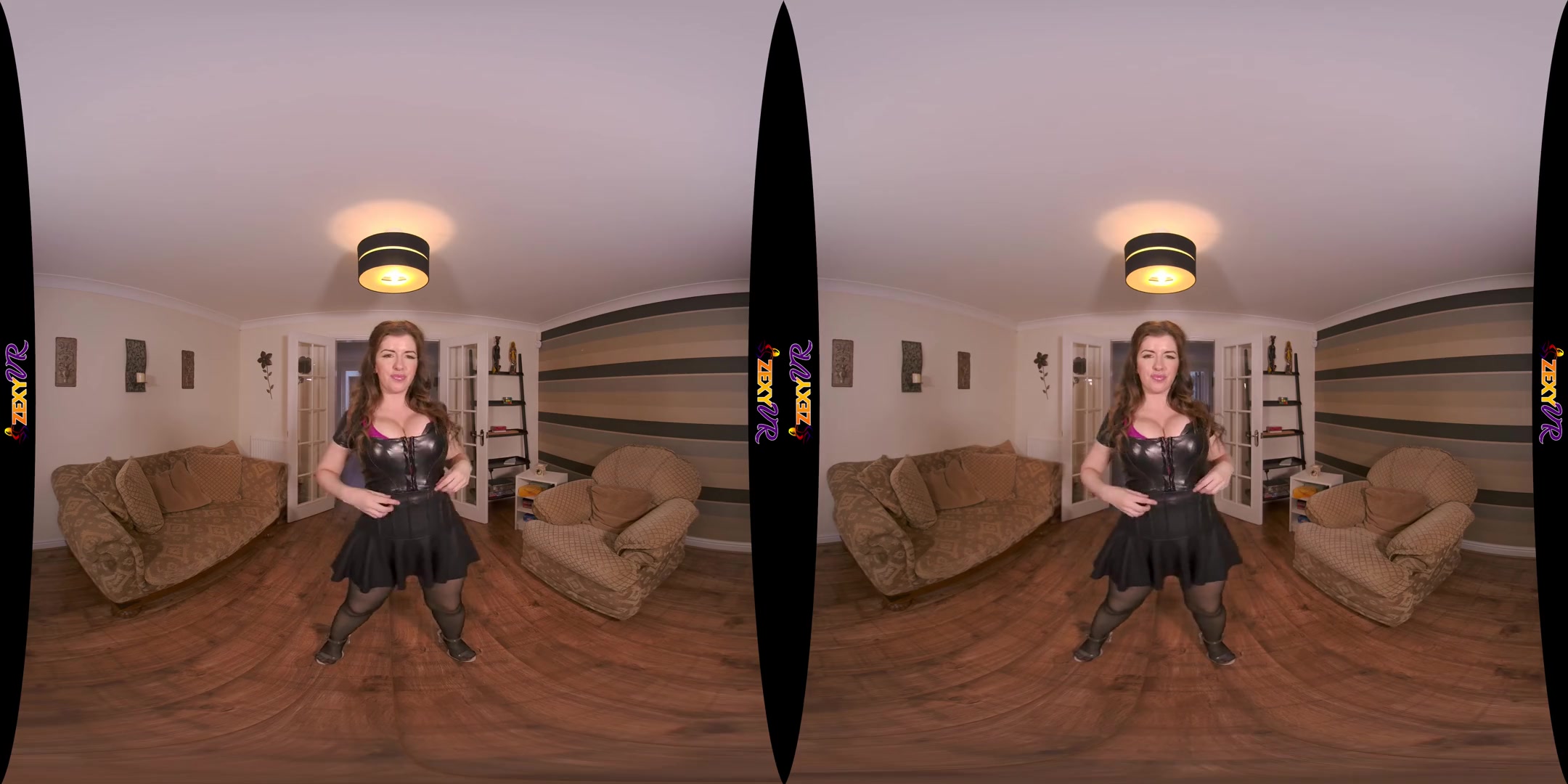 PVC Perfection - Hot Big Tits Amateur Stripping