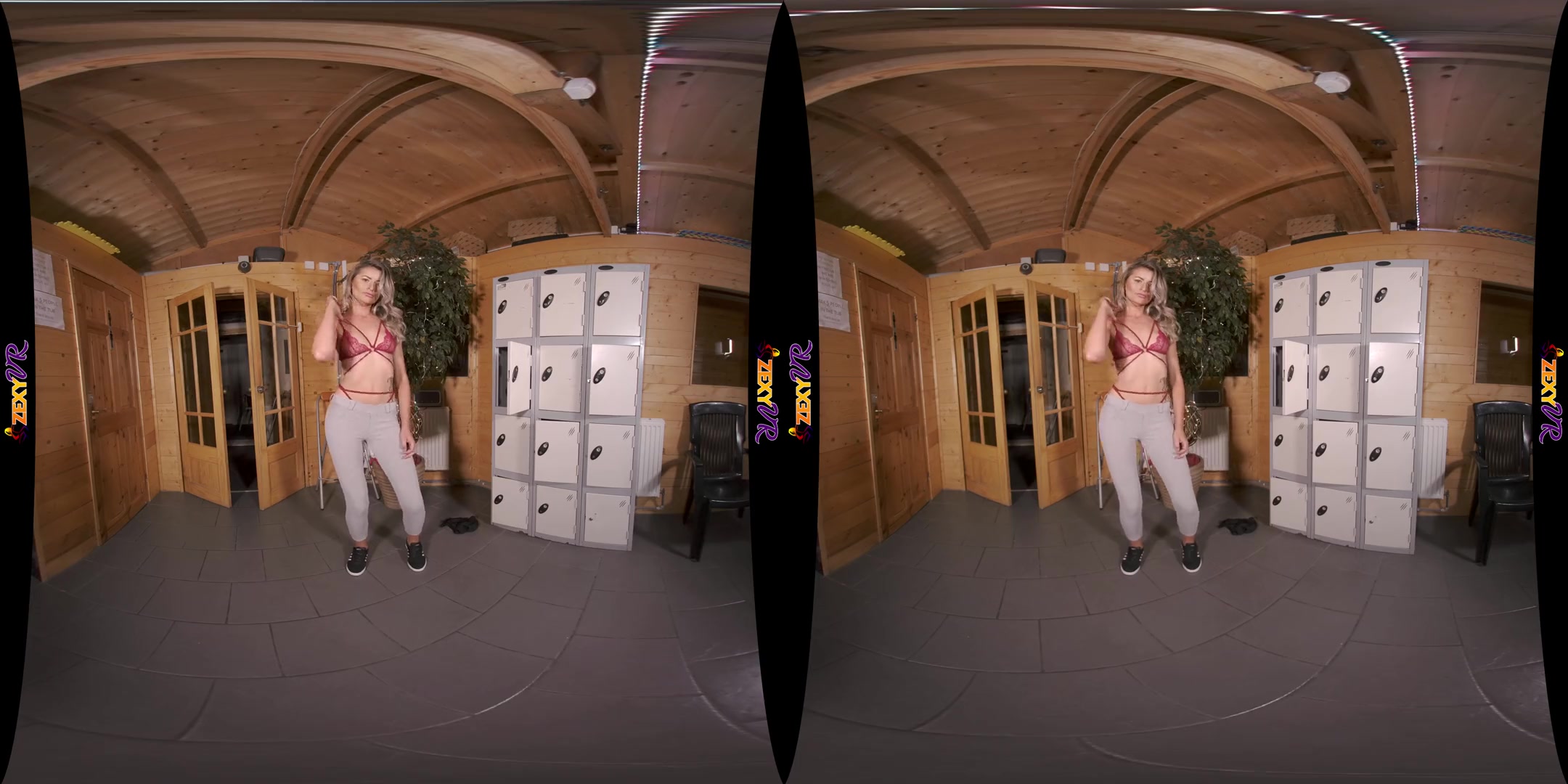 Workout Tease - Sexy MILF Solo - ZexyVR - SexLikeReal