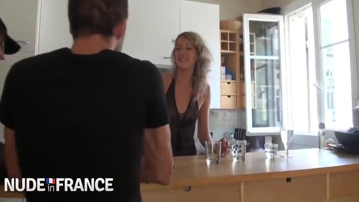 Stunning Blonde Slut Gets Gangbanged