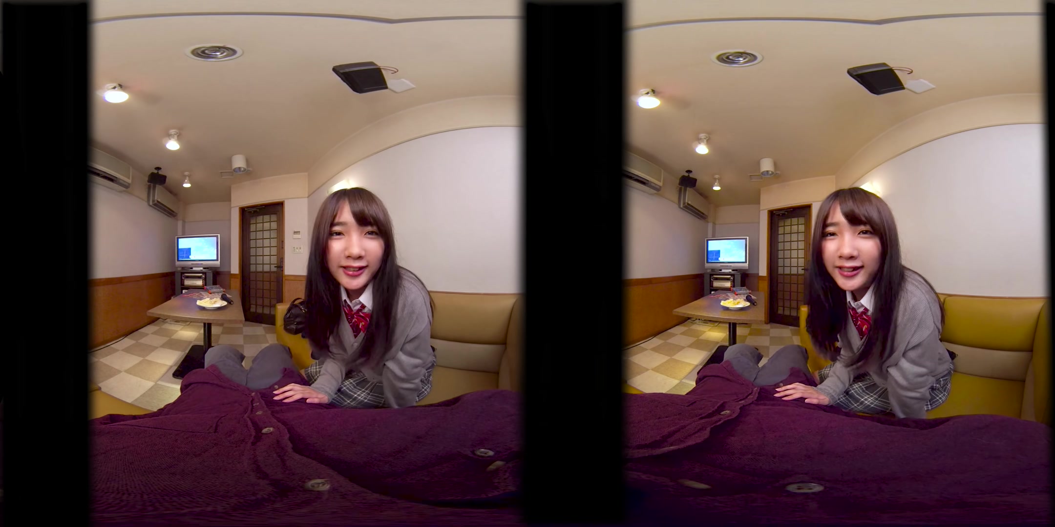 Yuno Mizusawa - My Favorite Senpai in My Parents' Room - VRJapaneseidolsParty