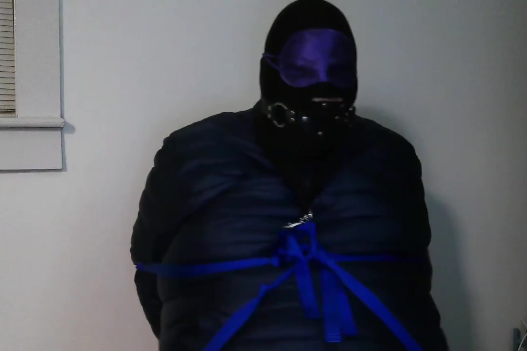 Sissystephanie me Bound, Gagged In A Down Jacket