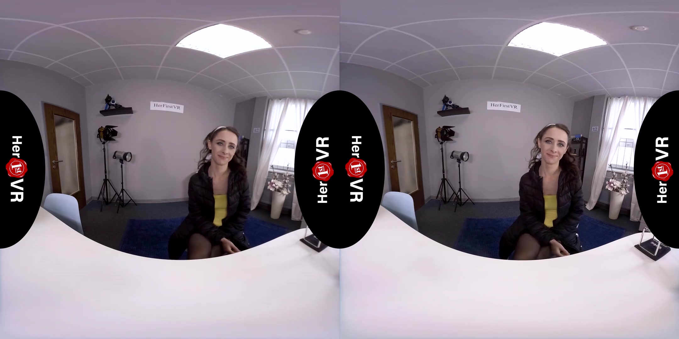 Sofia - First VR Casting - Petite Shaved teen 18+ POV Hardcore