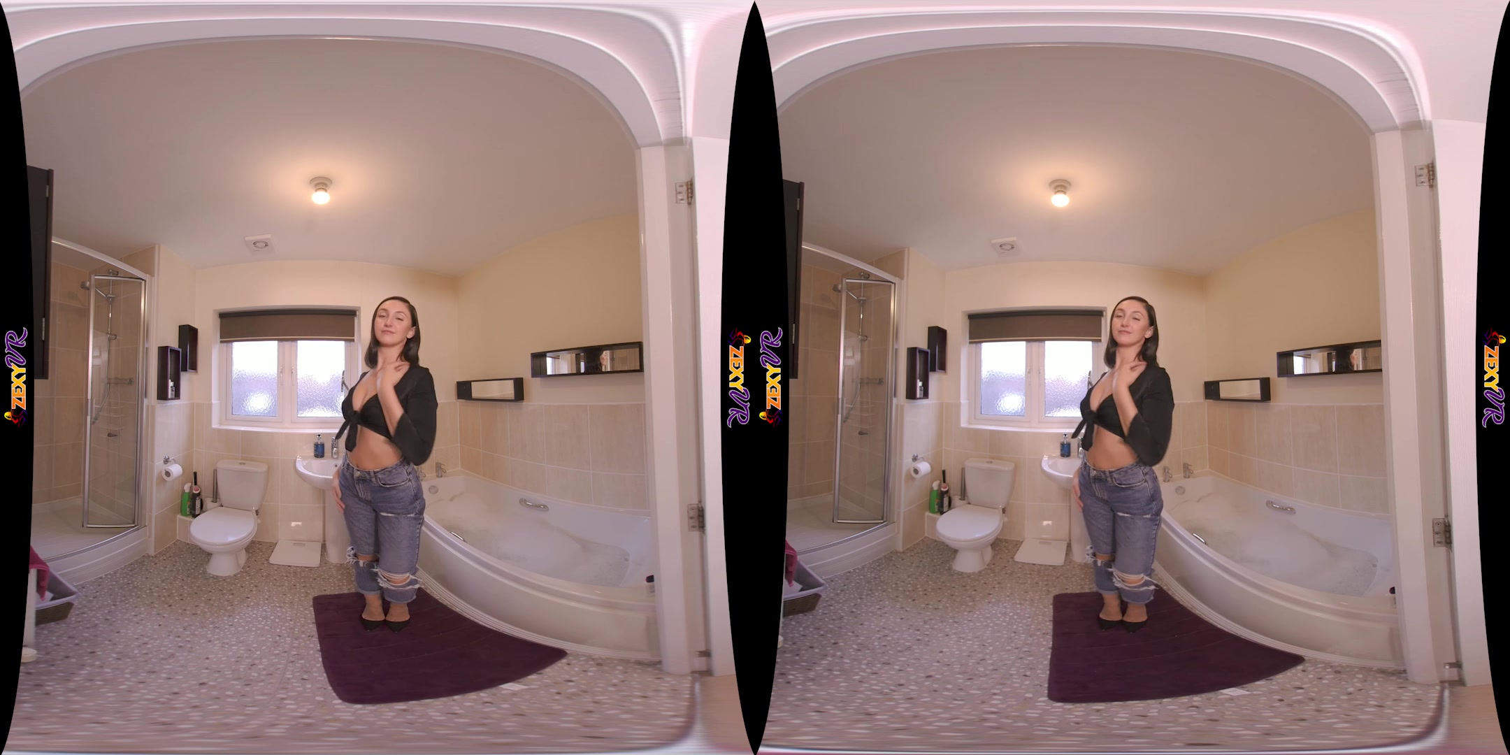 Strip & Soak featuring Mia J - ZexyVR