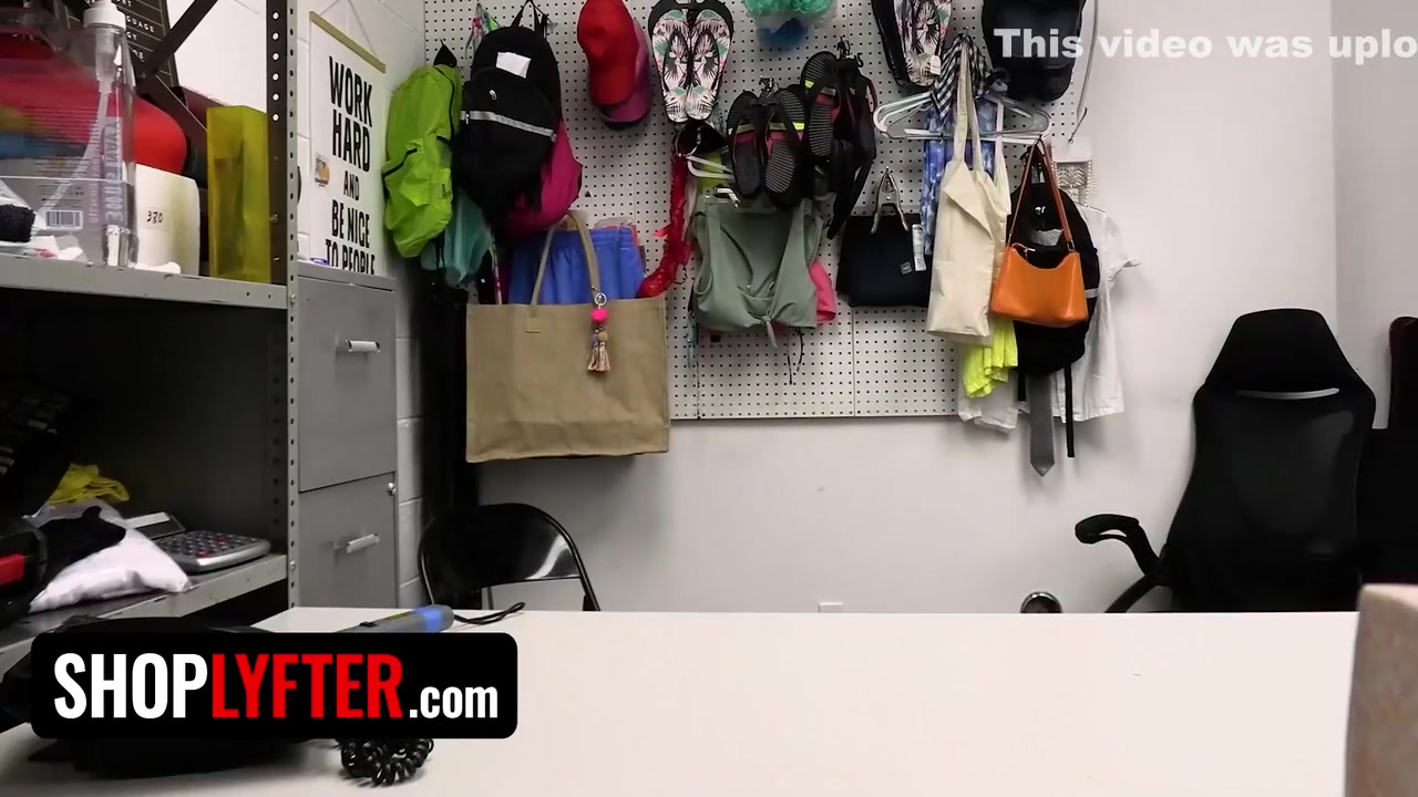 Thorough Mall Cop Performs A Deep Cavity Check On A Fidgety Shoplifter By Using His Long Dick