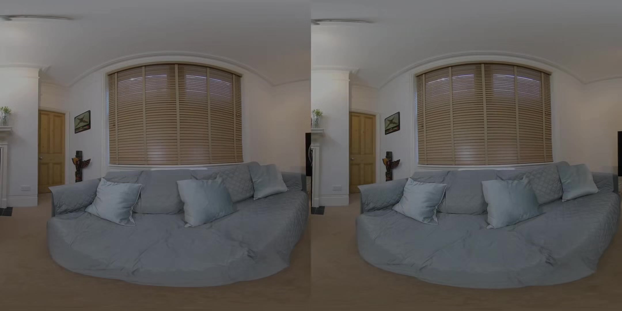 Good Boyfriend Gets Rewarded - Huge Tits Virtual Girlfriend Roxi Keogh Striptease and Solo Masturbation VR