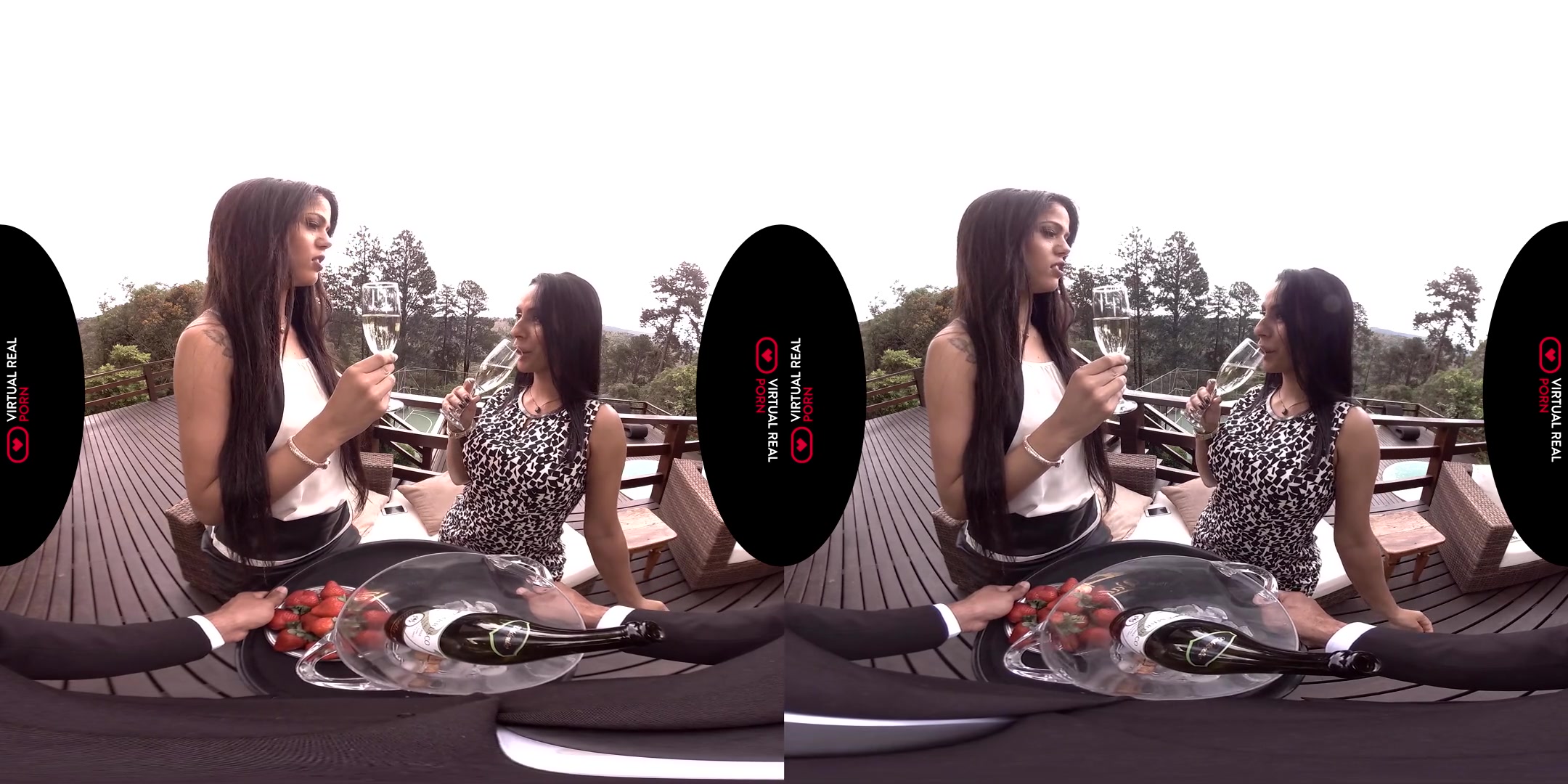 Debora Dunhill & Shayenne Samara in Blame It On The Butler - VirtualRealPorn