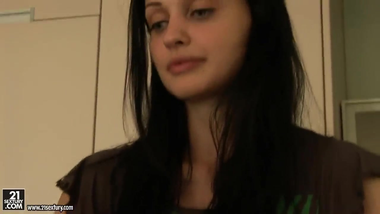Aletta Ocean cooking and demonstrating her boobs