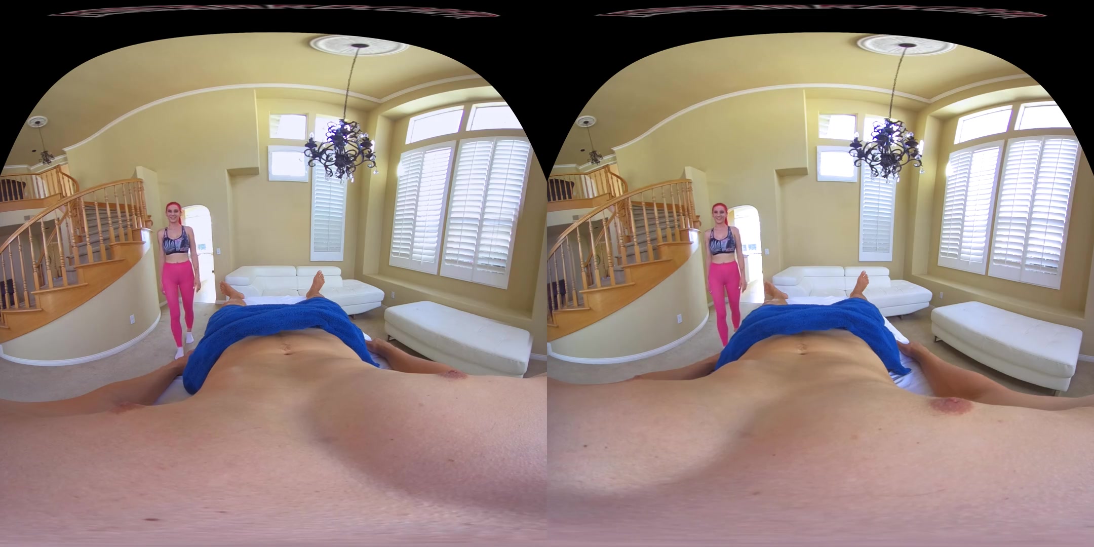Healing Hands - Wild Big Tits Redhead Hardcore VR