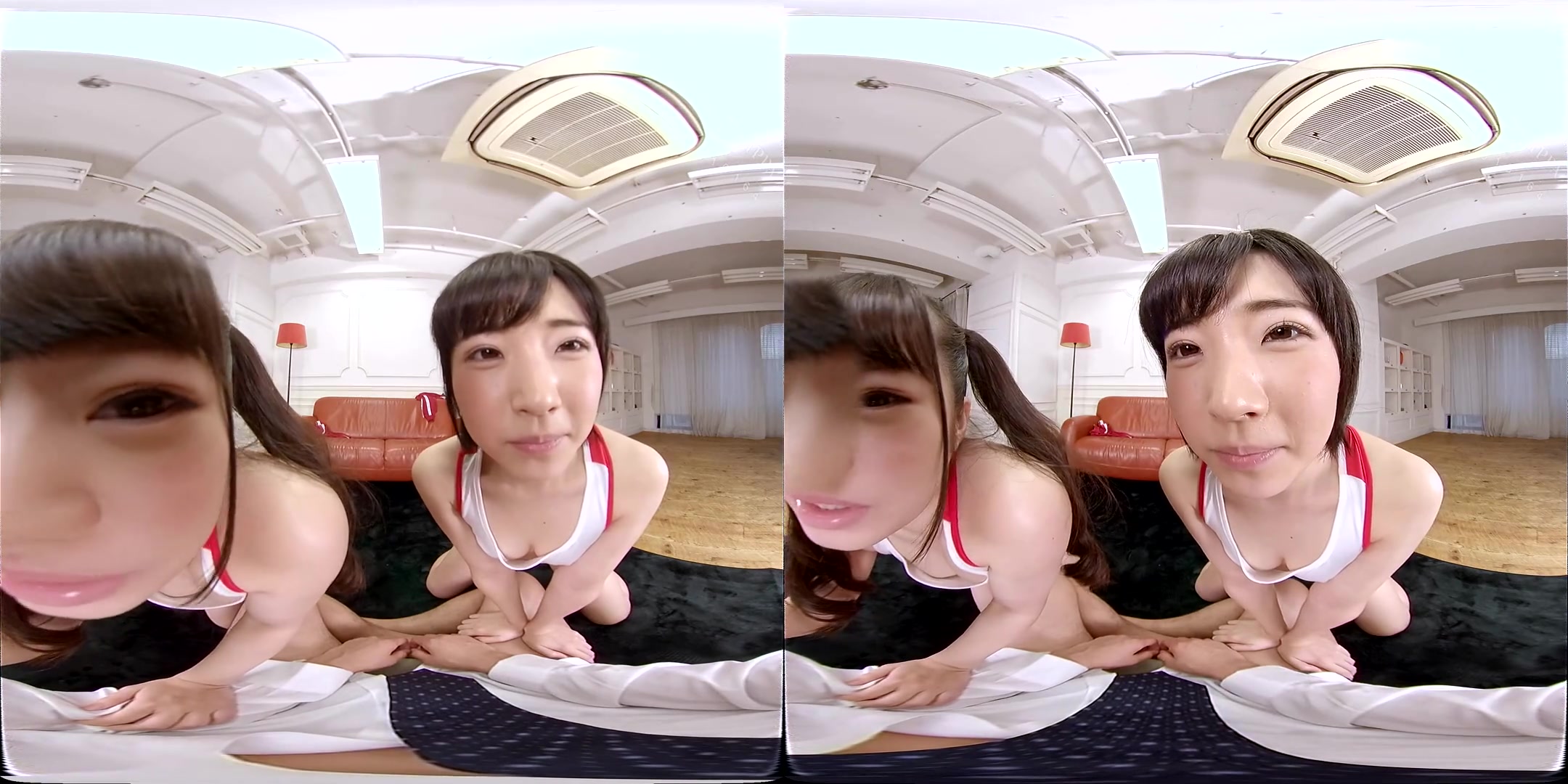 Kanon Momojiri and Hikaru Minatsuki I Would Like to Join the Gymnastics Club 2 - SexLikeReal
