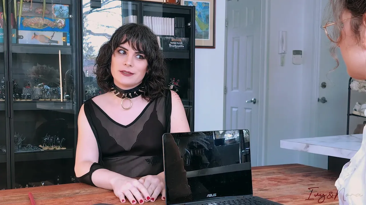 Ivy Velour - Trans Goth Gets Punished By Trans Principal