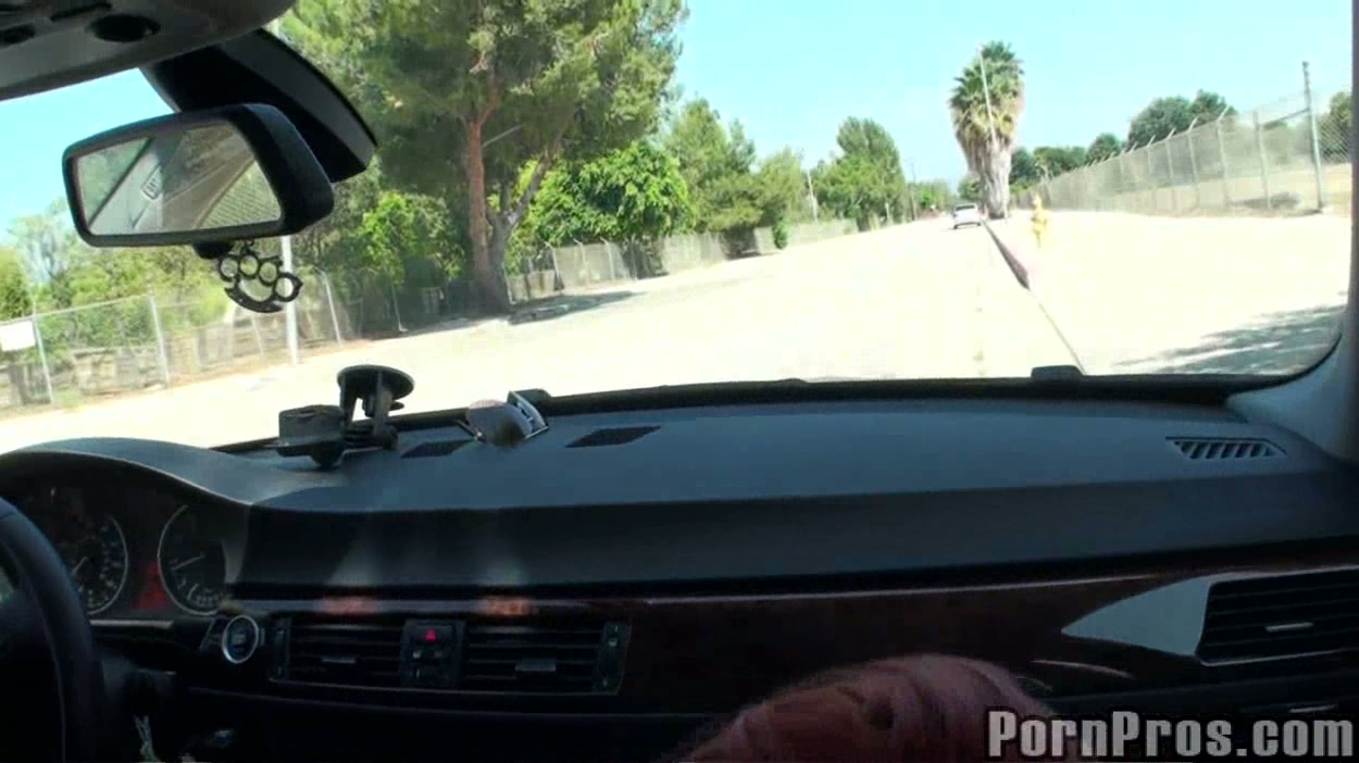 Hot Redhead Car Fucking