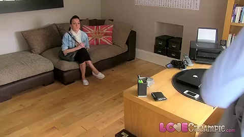 Love Creampie Sweet young amateur gets her pussy filled