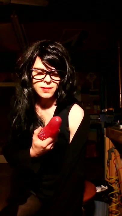 sissy got a new toy