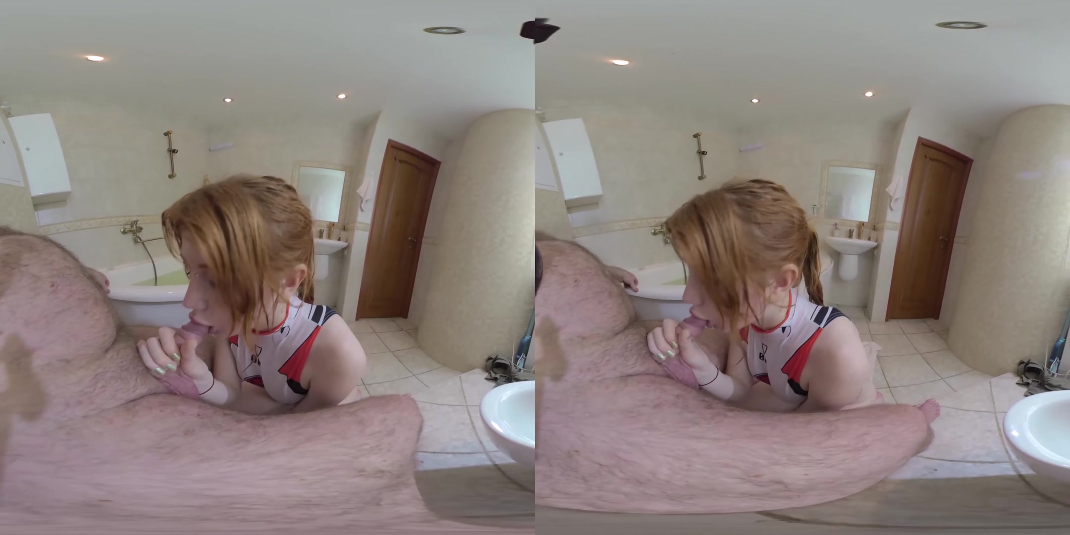 Blowjob By Nekokimiko In Bathroom. Some Cosplay In - VRmodels