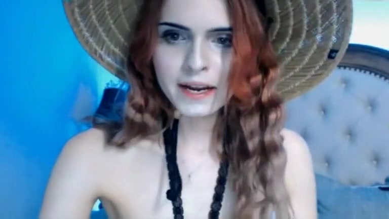 Horny Shemale Wanking Her Dick So Hard On Cam