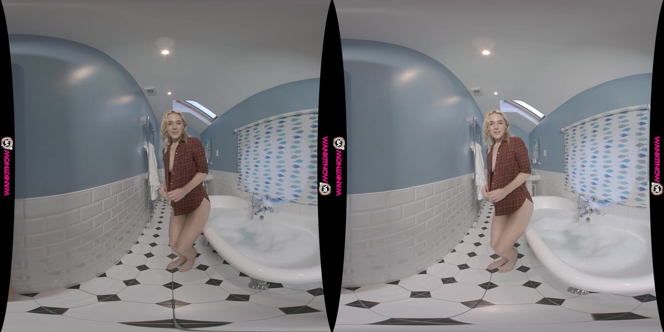 Using The Shower Head featuring Amy W - WankitNowVR
