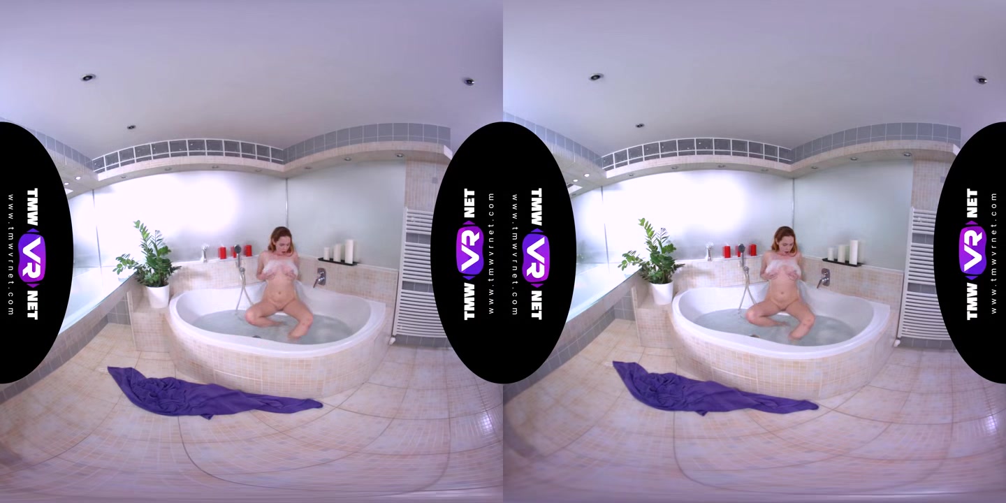 Soapy Masturbation In A Bath