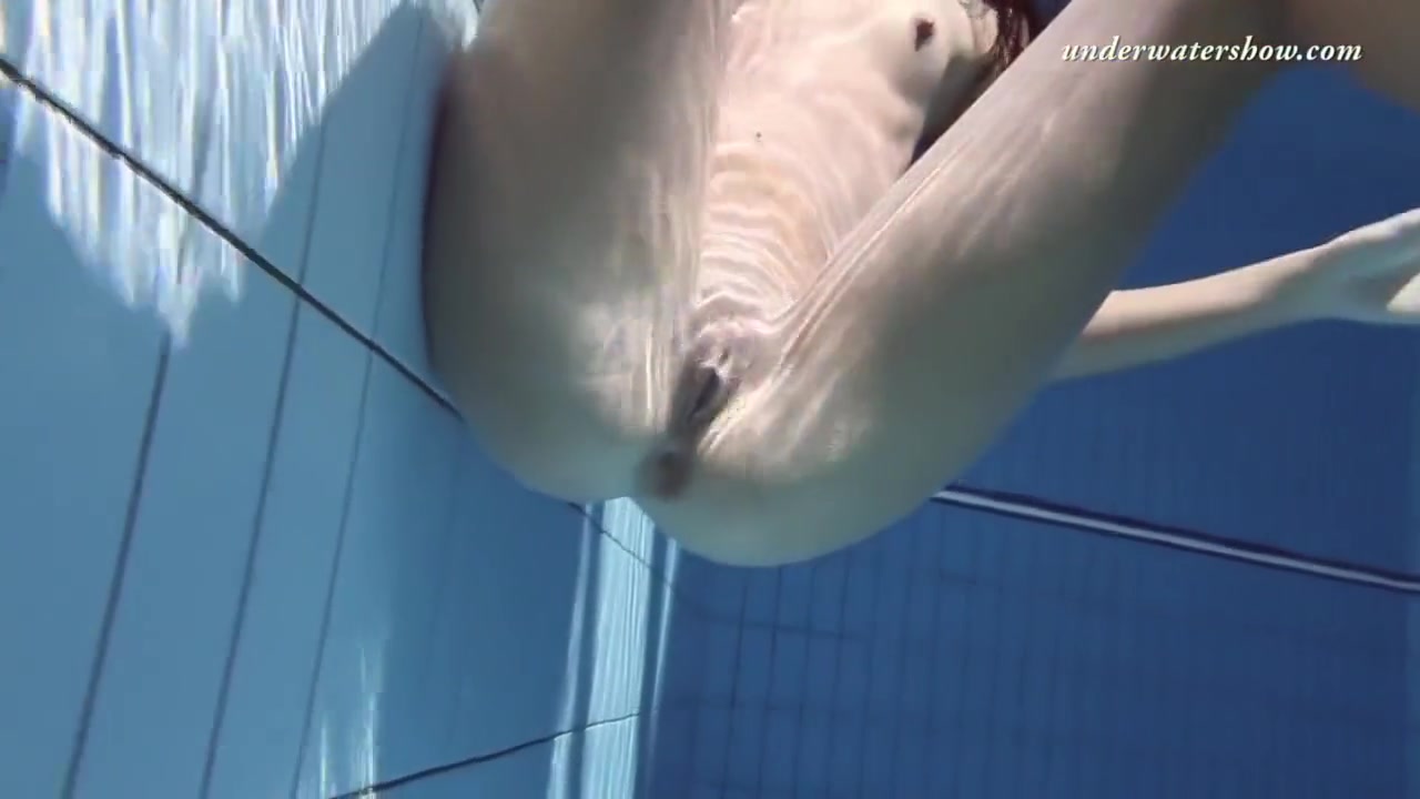 Gypsy Black Haired Babe Swimming Underwater