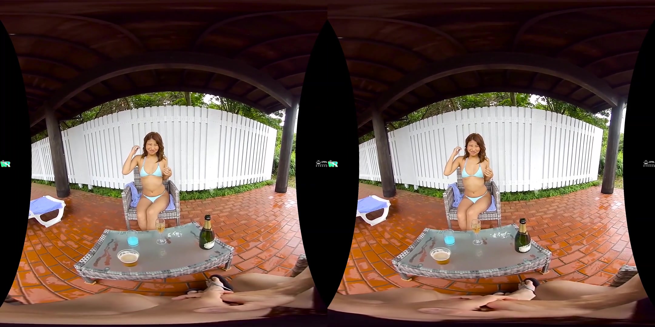Picking Up Girls at the Resort: Grabbing a Relax With the Gyaru - Hot JAV Idol Sucking Your Cock