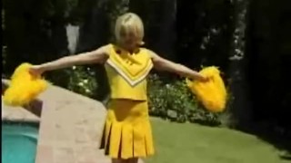 Cheerleader Sweetie Gets Laid