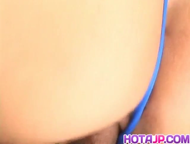 Rui Horie with huge cans sucks dongs and gets cum in lo