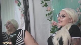 4K Geek to Bimbo Slut Training