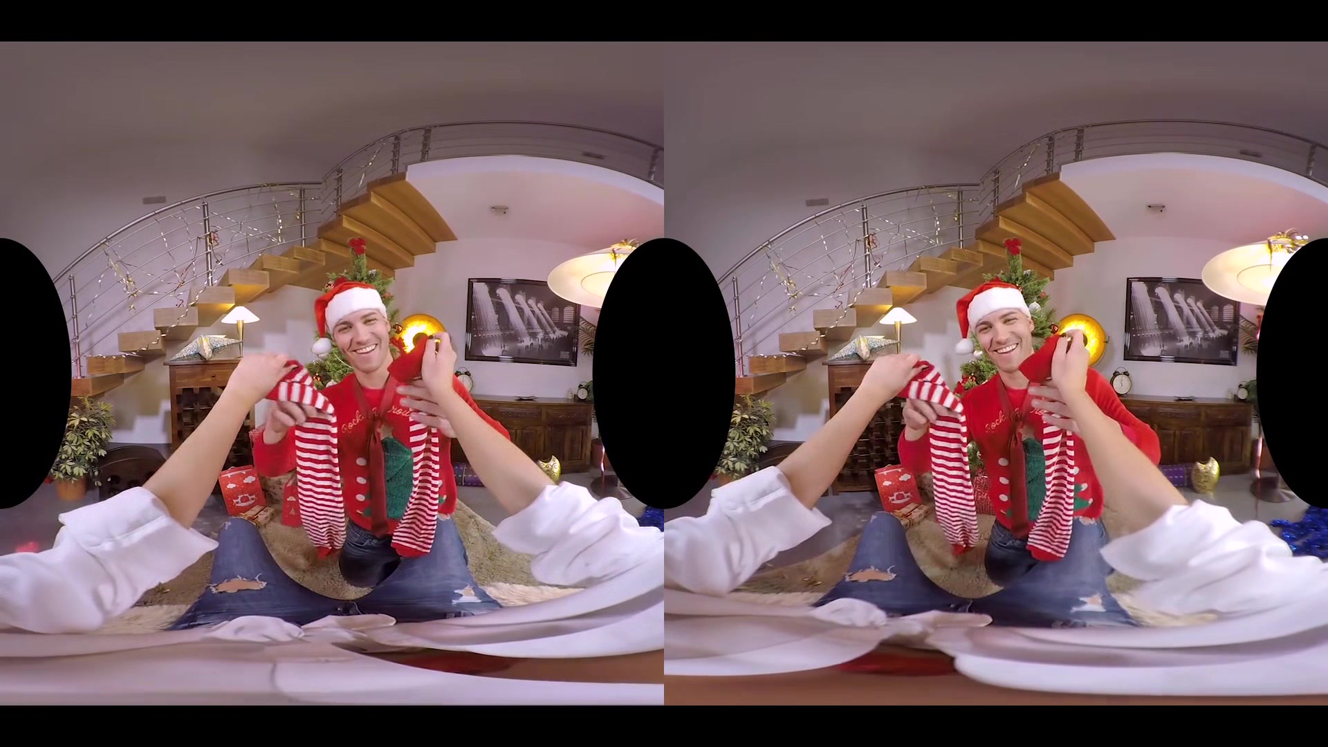 Giving The Stockings - RealityLovers