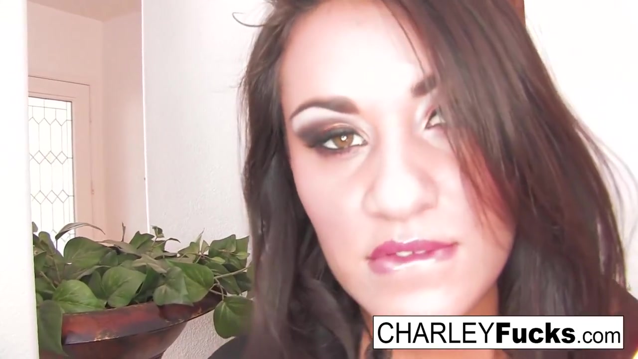 Wears Red And Black Fishnets With Charley Chase