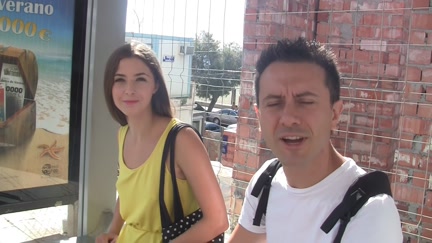 Spanish is elementary to pick-up beauties and fuck on the street