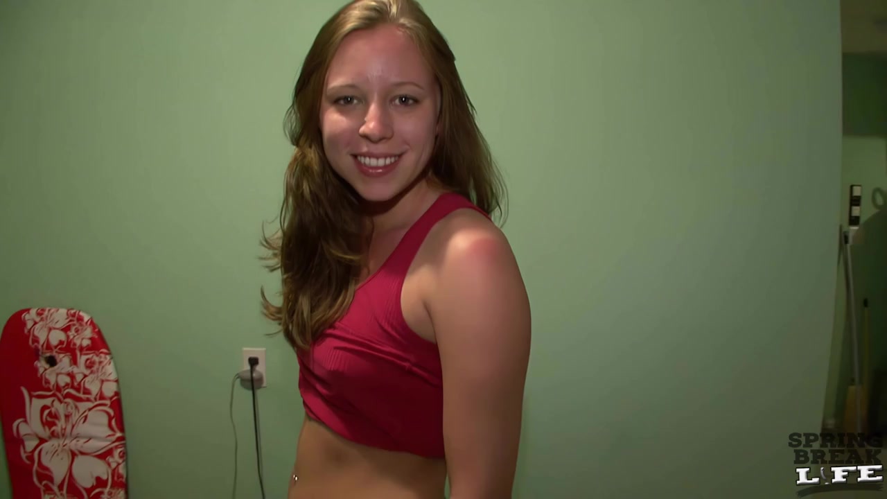 Late Night Spring Break Girls Masturbate on Air Hockey Table