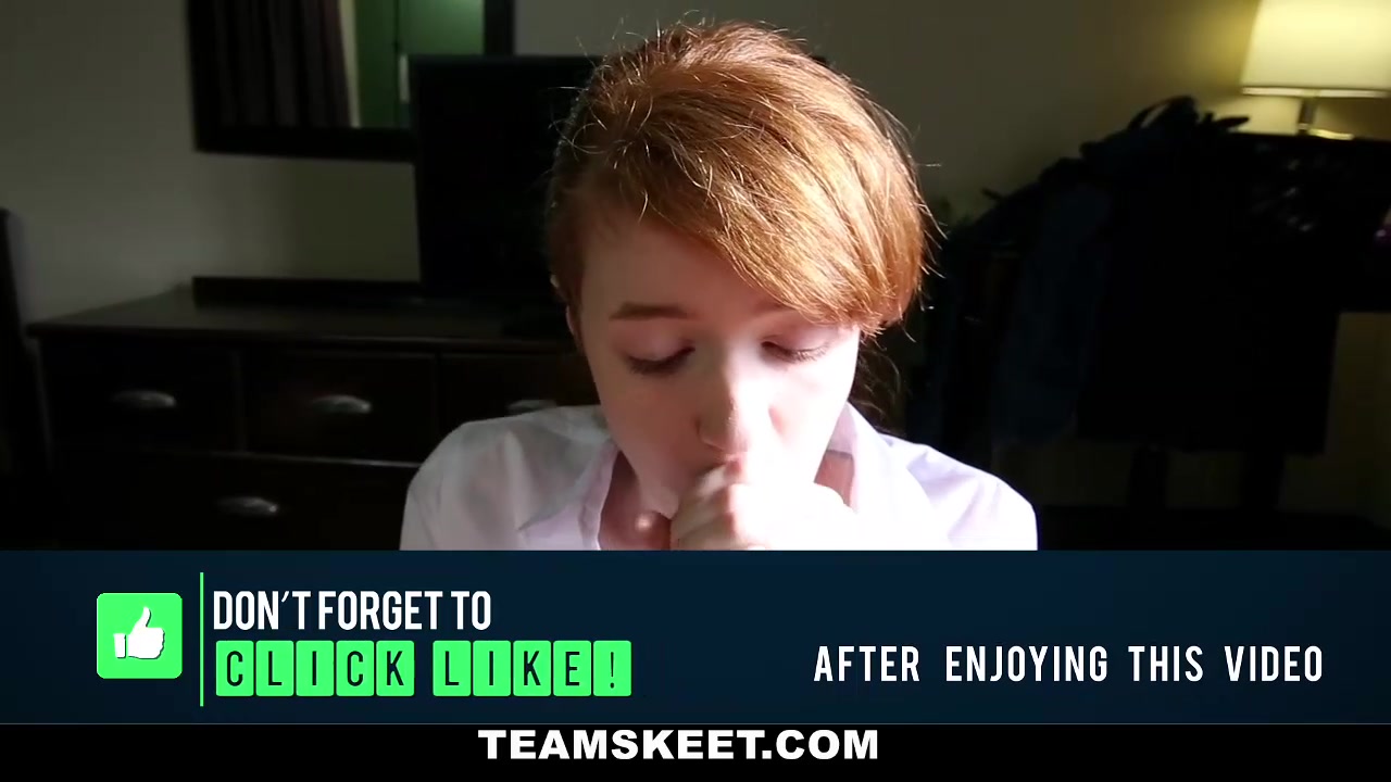 CFNMTeens - Ginger teen 18+ Gets Fucked At Work