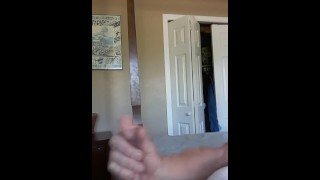 Quick and quiet Cum shot