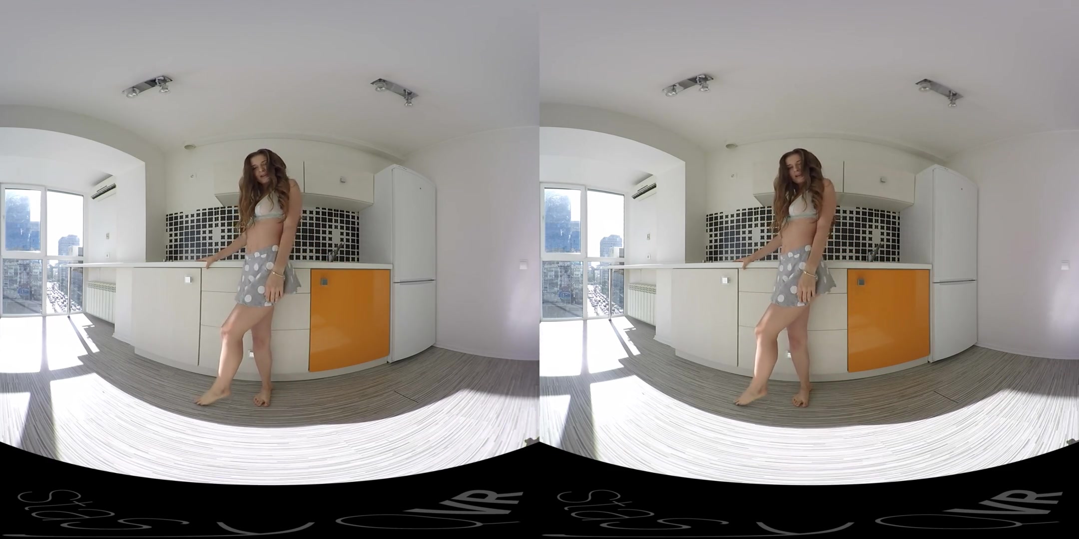OlivaQ in Stasy Shows Her Shaved Pussy - StasyQVR