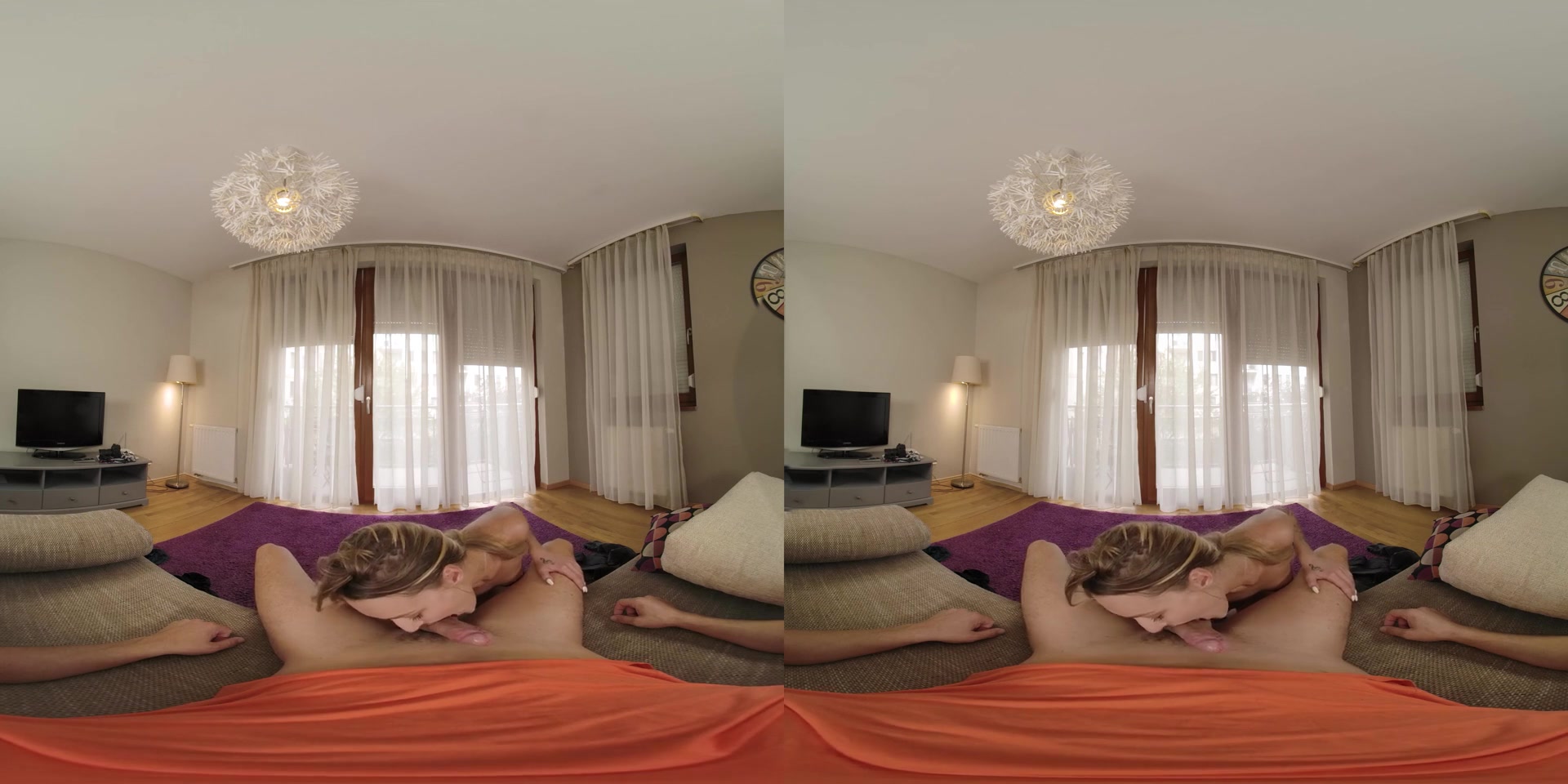 Sky Pierce in The Woman in the Window - VR Porn Video - VRConk