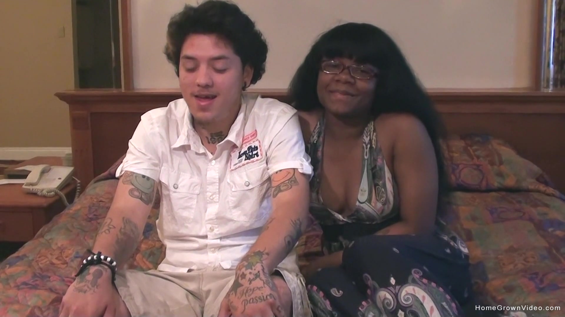 Interracial Amateur Couple - Karribbean & Antonio
