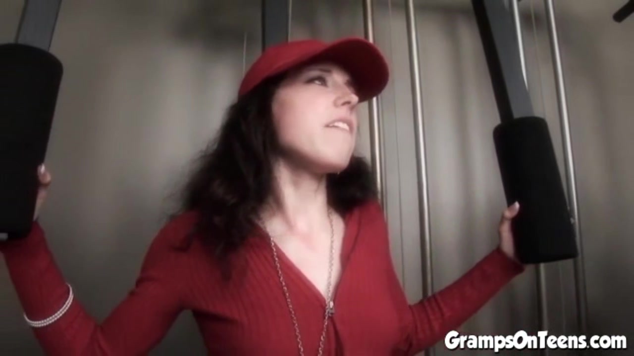 teen 18+ babysitter takes big old dick