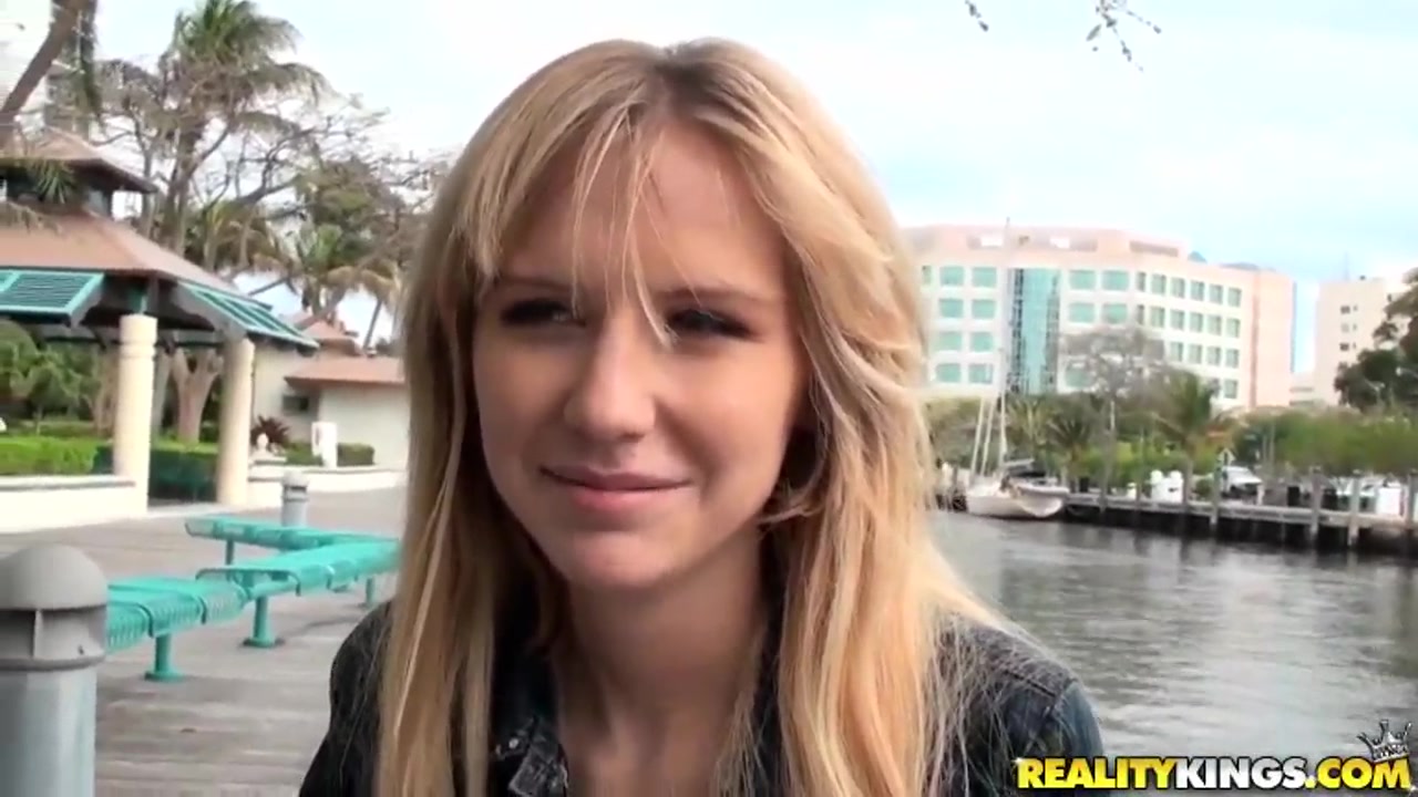 Josh records golden haired Kelly Klass while stripping