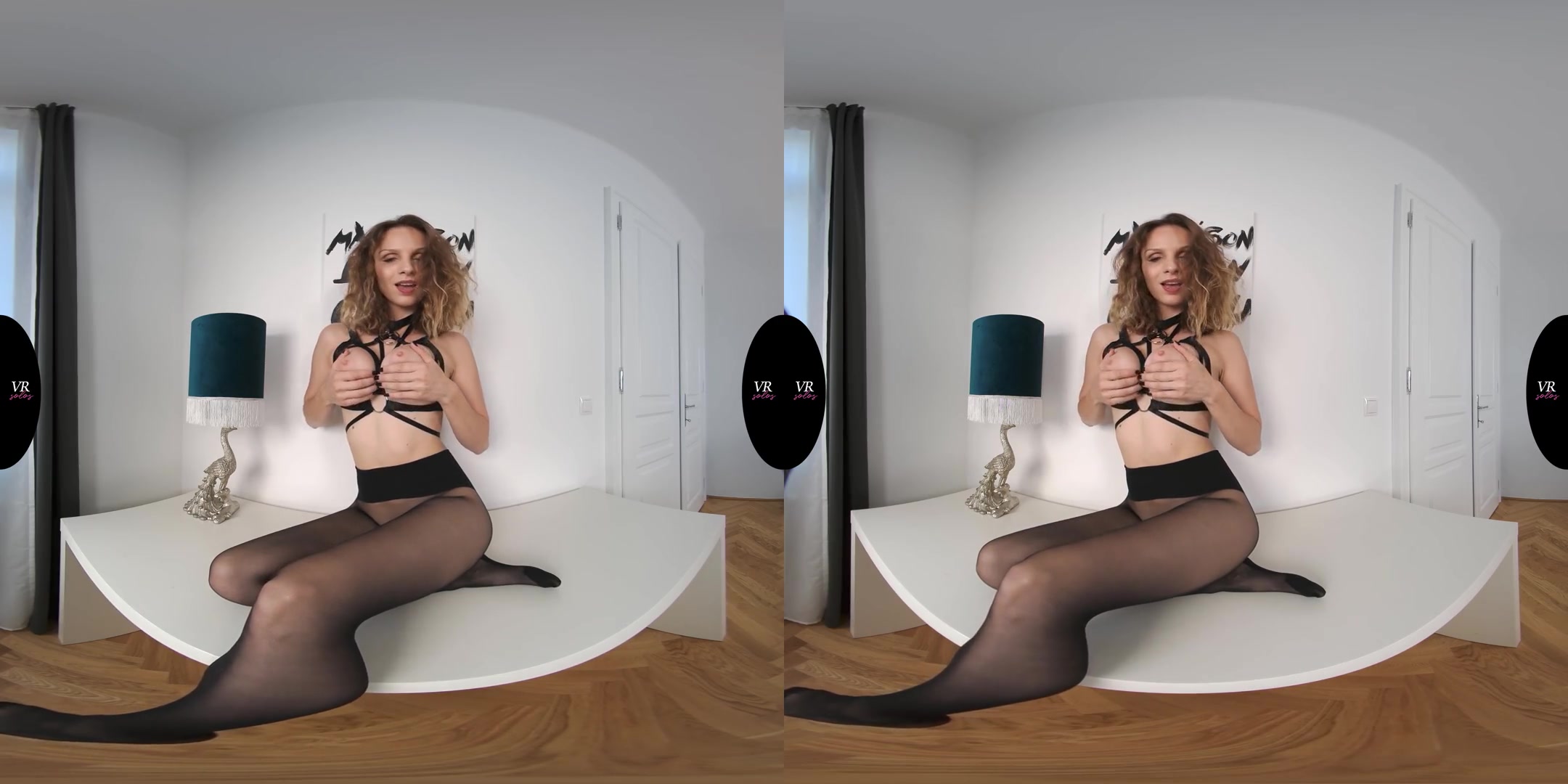 Mary Wet Knows About Your Nylon Kink - Amateur Solo Masturbation VR