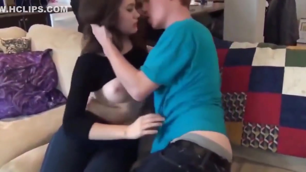Redhead Boy Having Fun with His New Roommate Babe