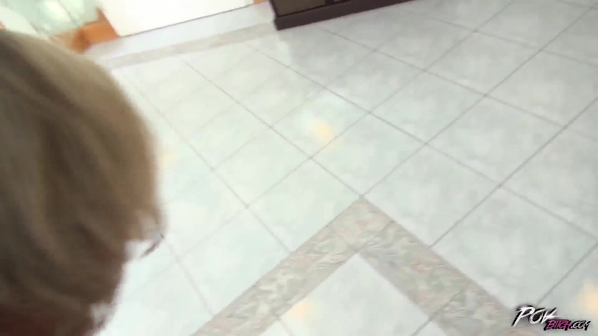 Blonde Lola Has A Hard Fuck In A Tile Room - POVBitch