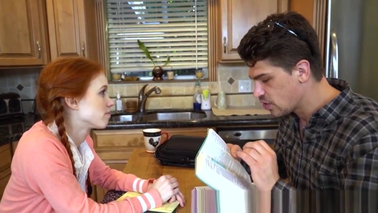 Tiny ginger teen 18+ railed hard by older tutor